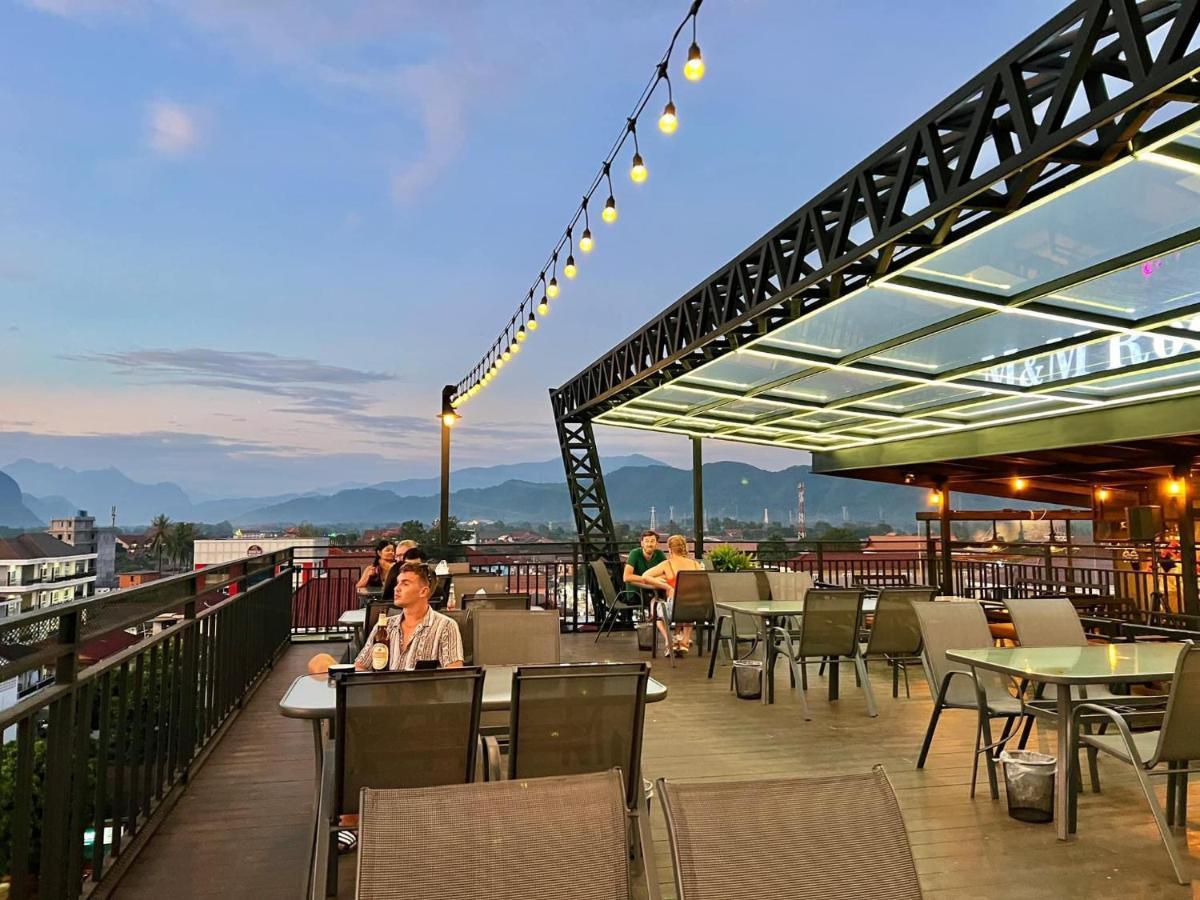 M&M Hotel Vang Vieng Exterior foto